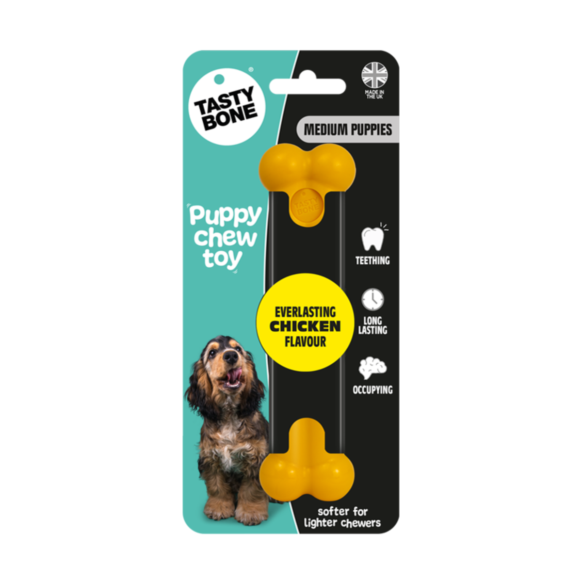 Tasty Bone Puppy Chew Chicken | Kauwbot voor Puppy's | Small of Medium