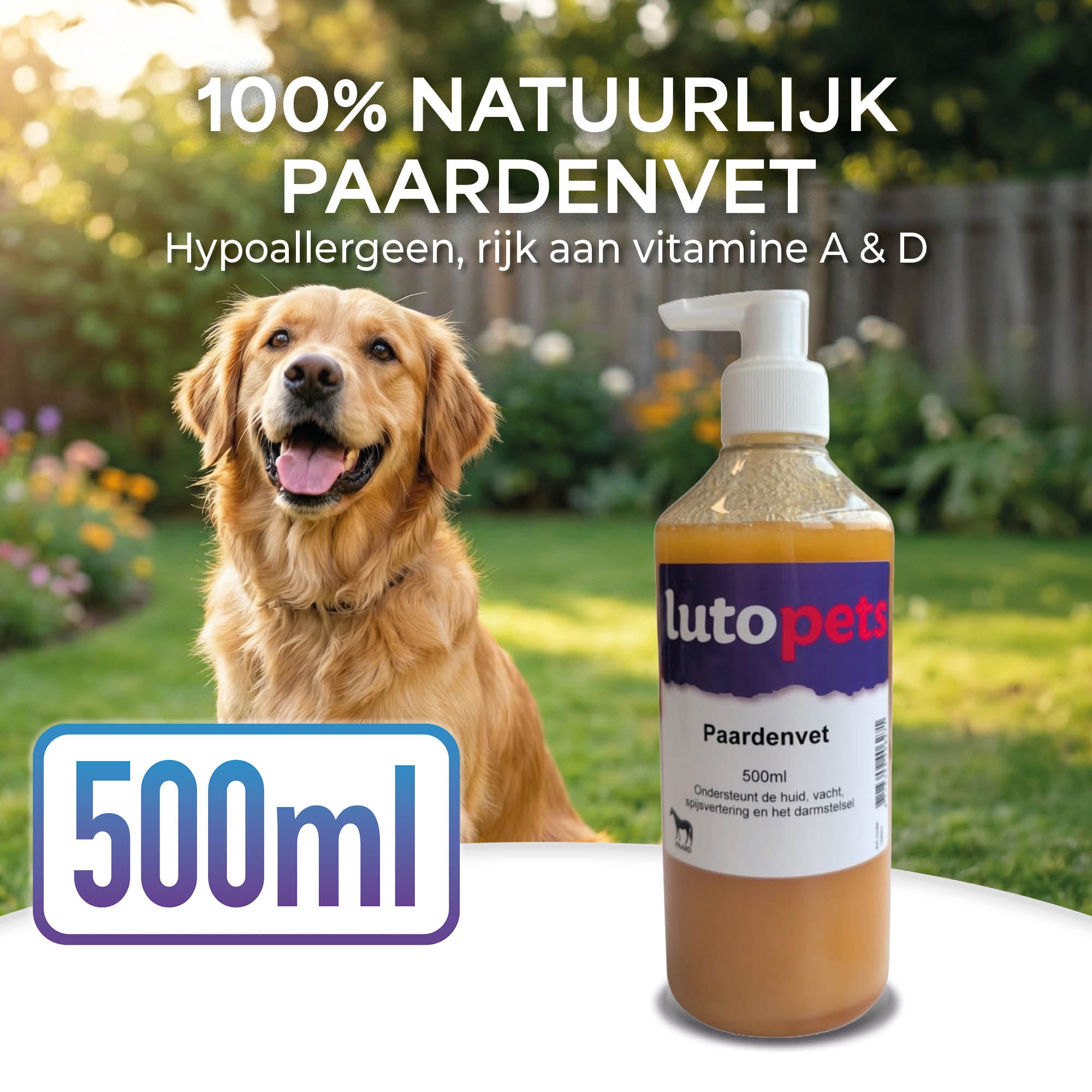 Lutopets Paardenvet | 500 ml