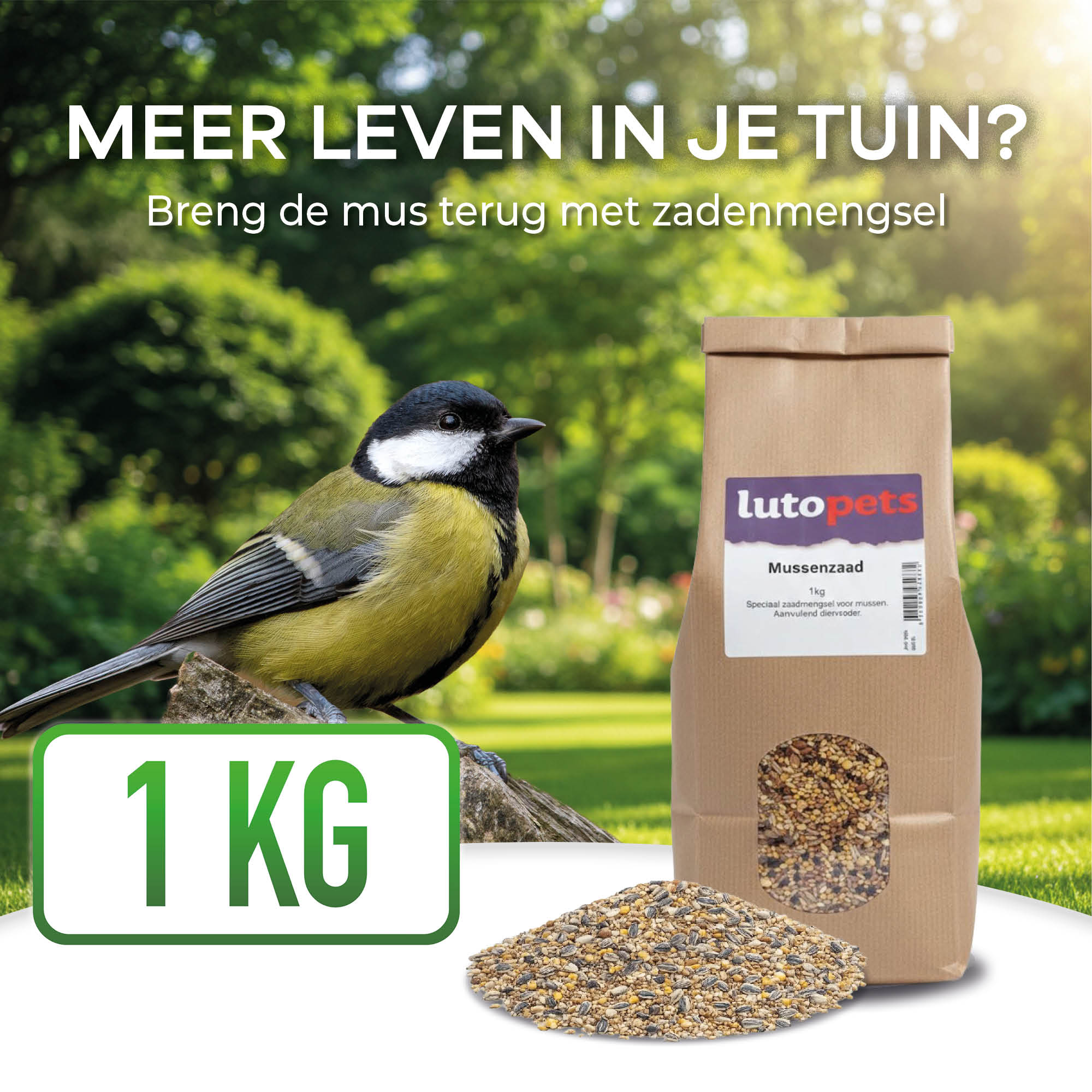 Lutopets Mussenzaad | 1 kg