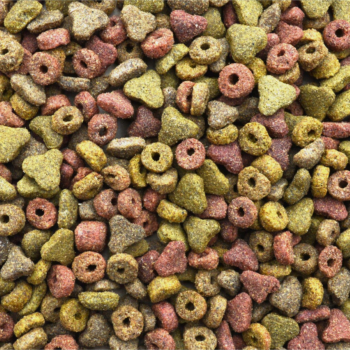 Zesmix zonder Groente 6-mix droogvoer voor katten, brokjes, zak van 10 kg