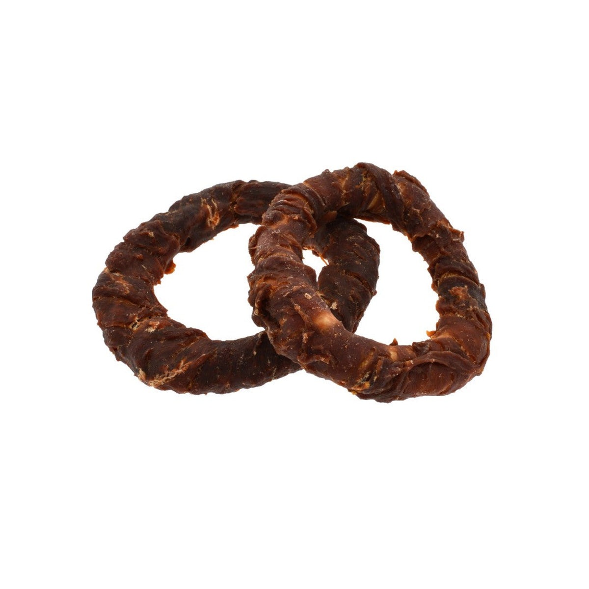 Donut met Eend 160 g van Wielink, kauwsnack voor honden in een verpakking van 10 stuks