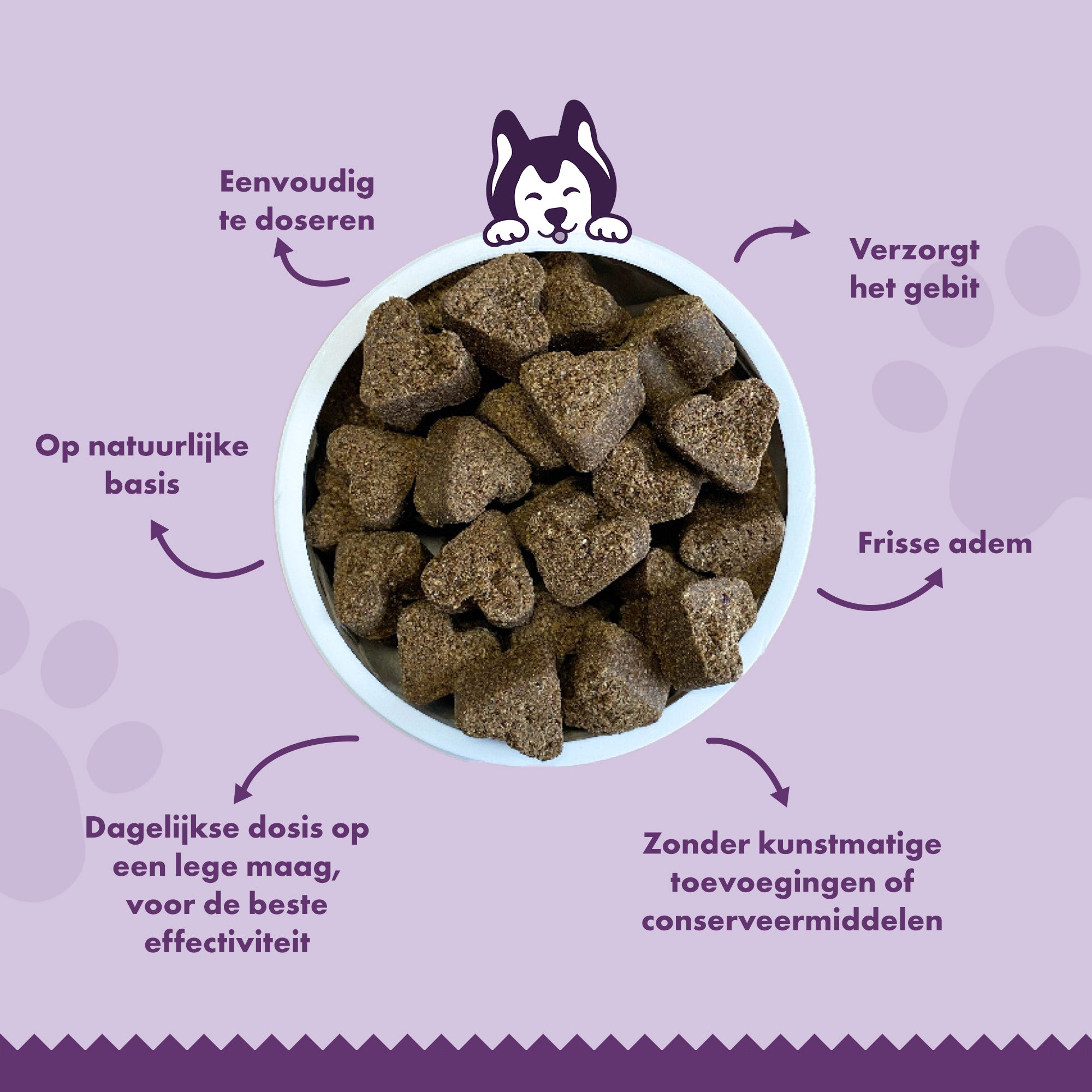 Lutopets Dental Hondensnoepjes Rundvlees | 90 chews