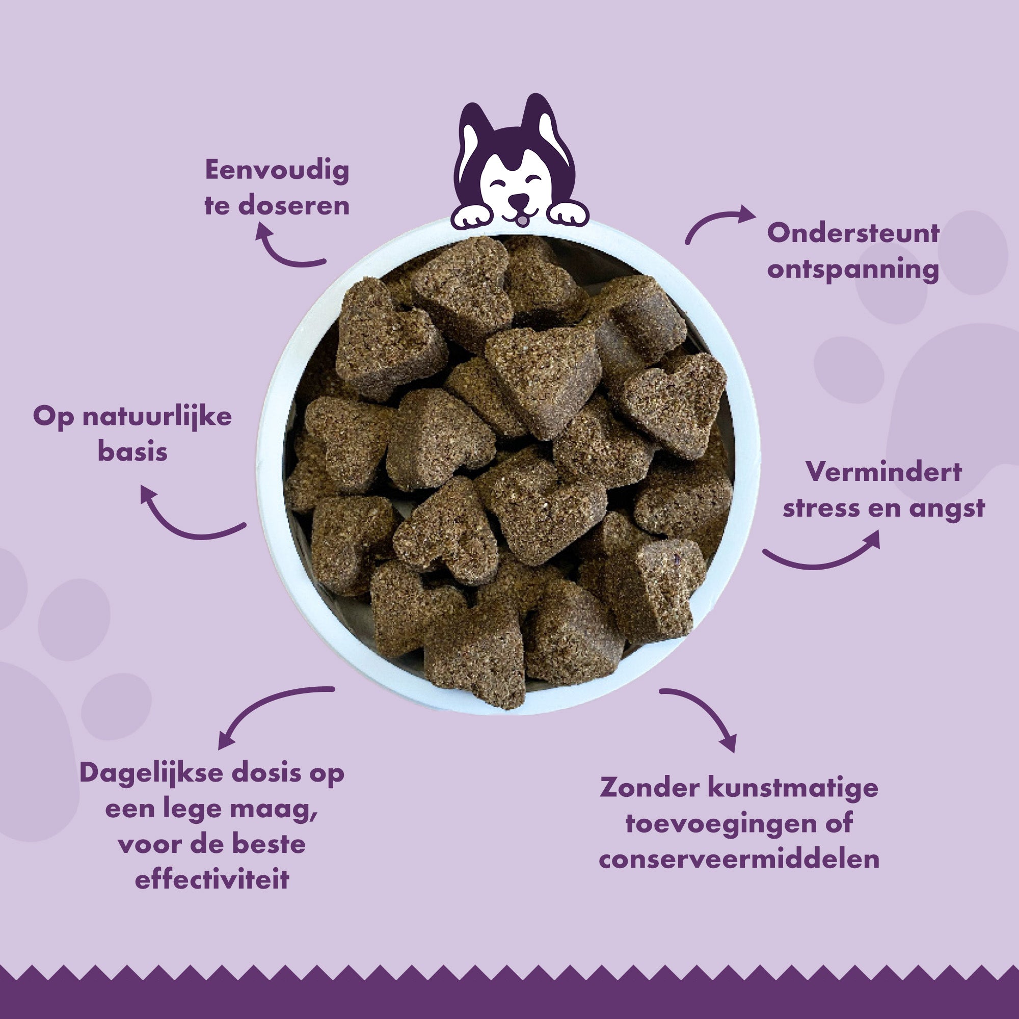 Lutopets Calming Hond | 90 chews