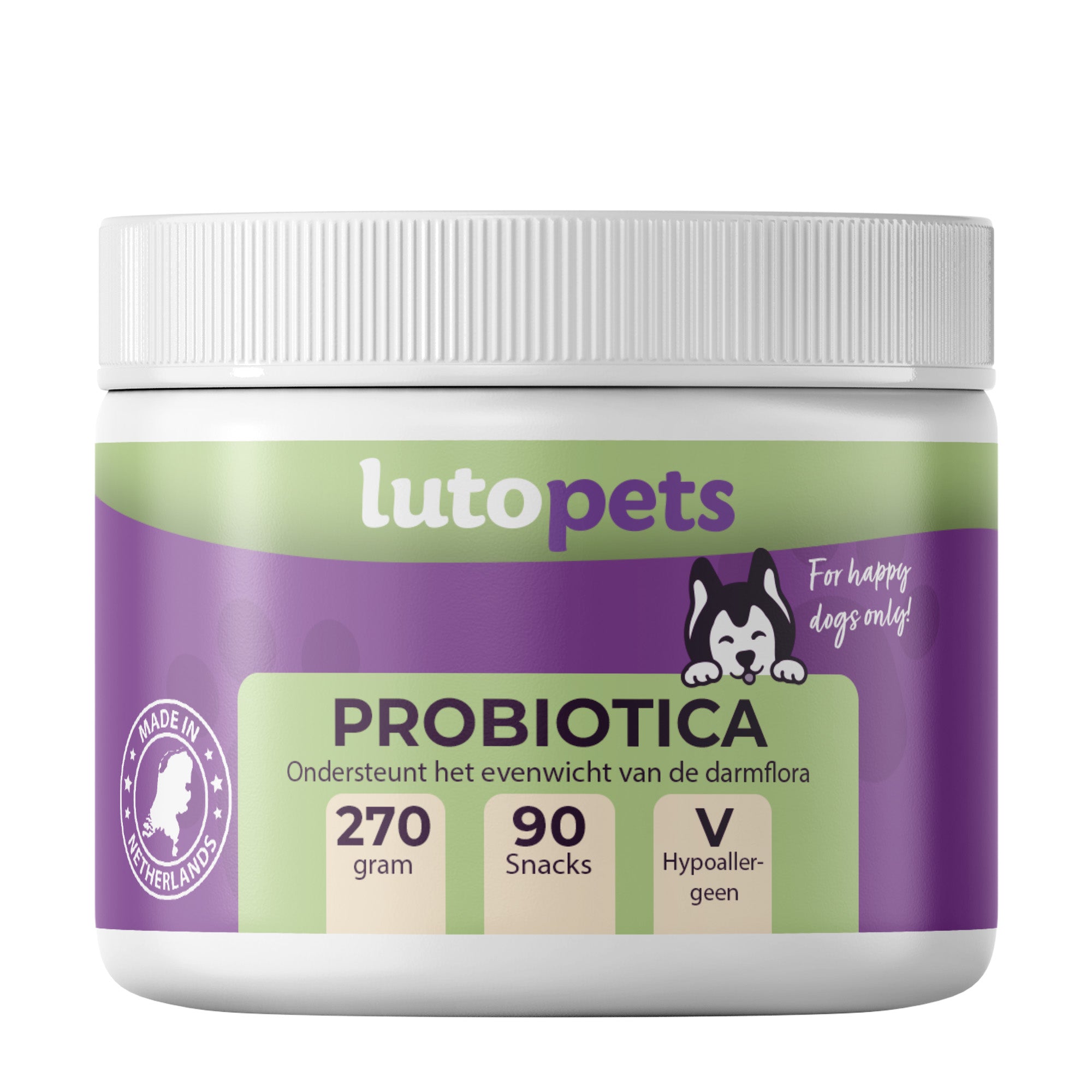 Lutopets Probiotica & Prebiotica Hond | 90 chews