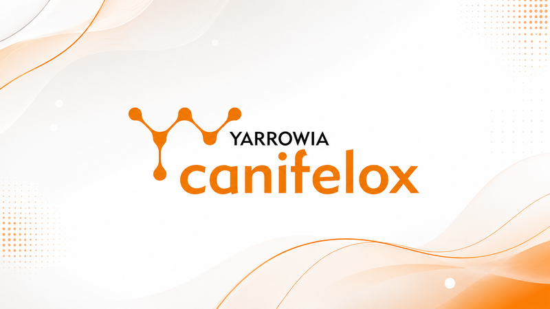 Canifelox Gastro | Spijsvertering & Darmflora Supplement voor Honden | Met Probiotica, Zeealgen & Mariadistel | Ondersteunt Maag en Darmen | 240 g Banner Mobiel