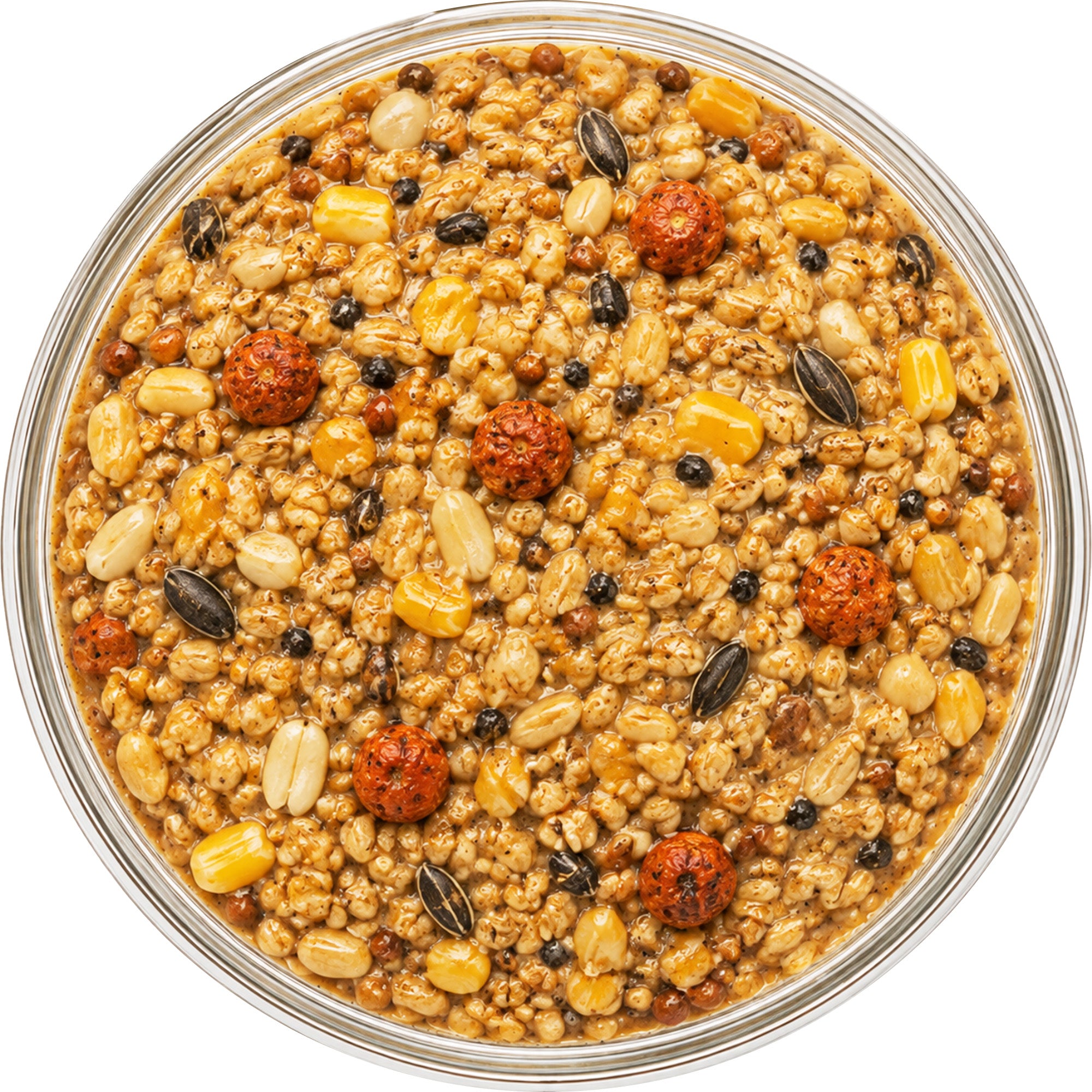 Lutopets Vogelpindakaas Meelwormen | Pindakaas voor Vogels | 350 g