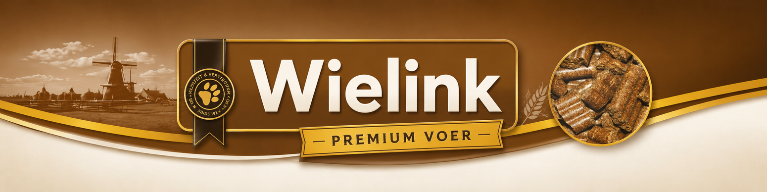 Wielink hondenbrok Geperst Banner Desktop