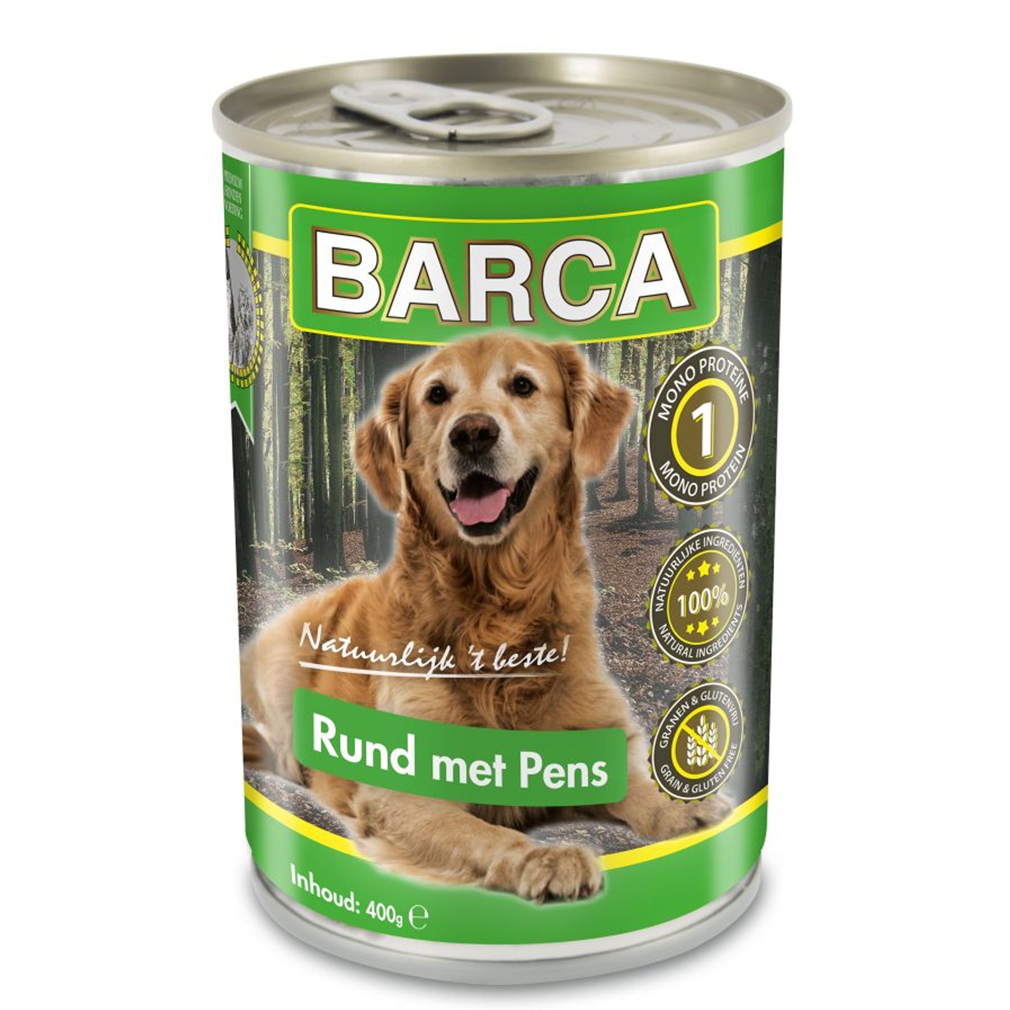 Barca Premium Rund met Pens | Natvoer Hond