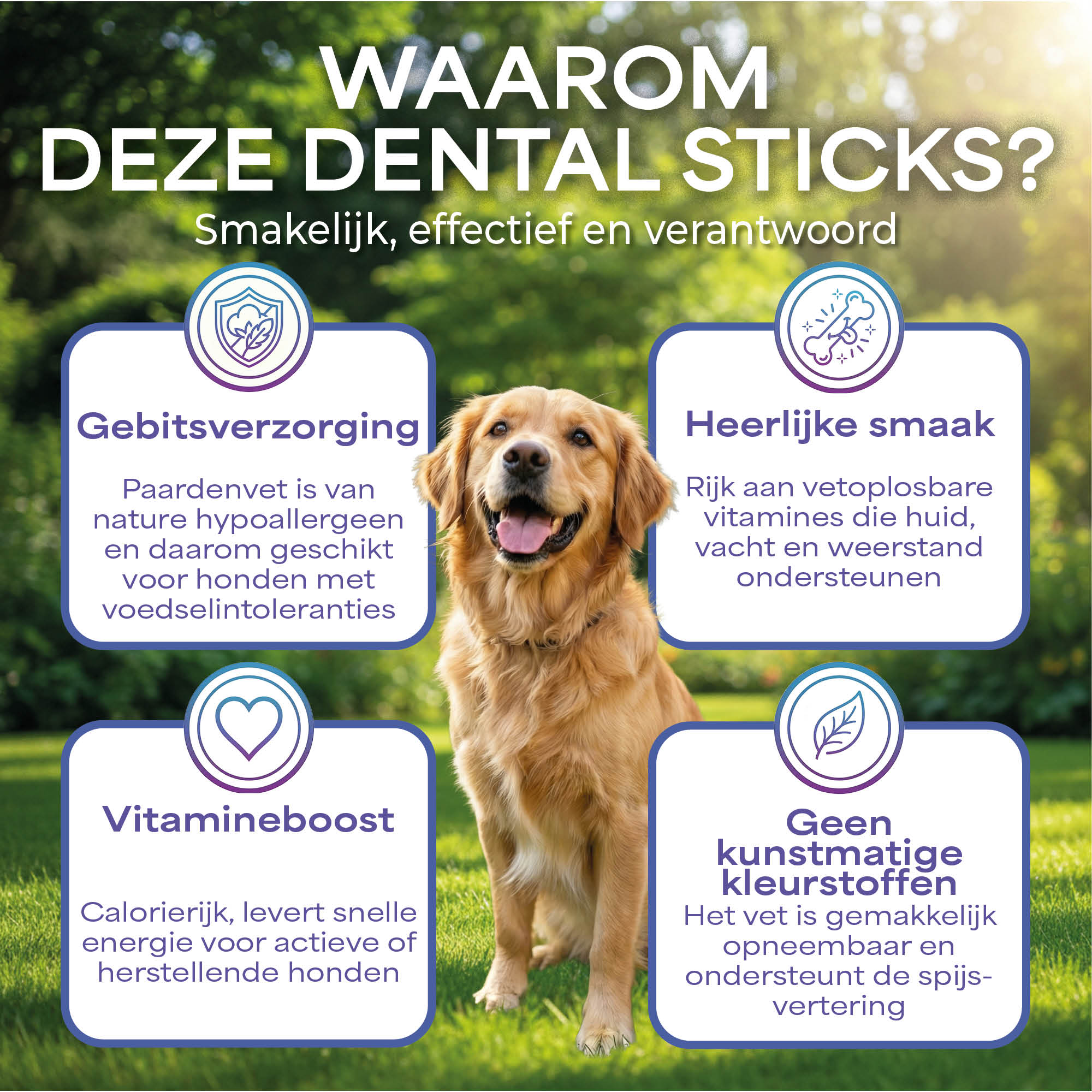 Lutopets dental sticks ster  | 7 stuks