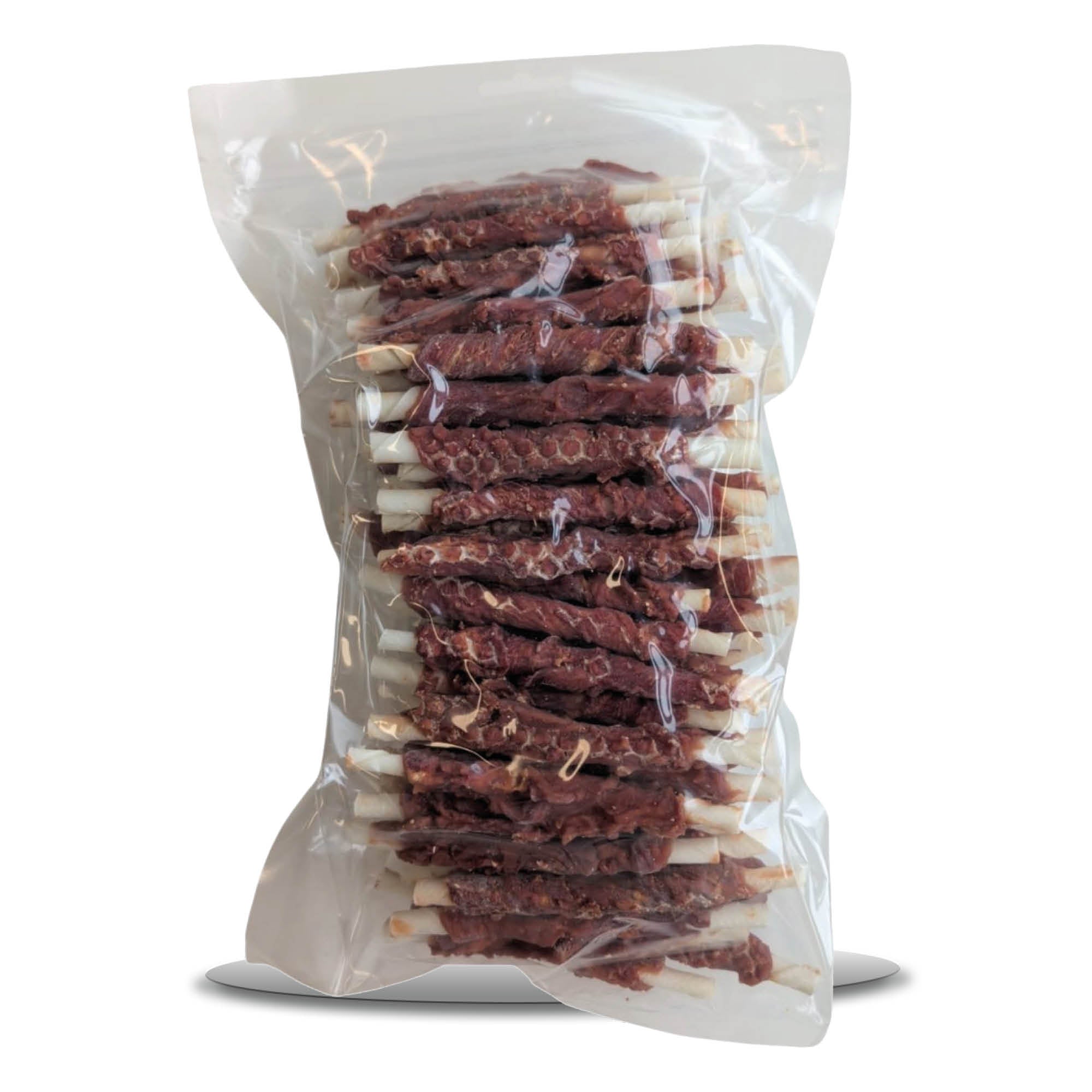 Lutopets Rawhide Stick met Eend 12 cm | 1 kg