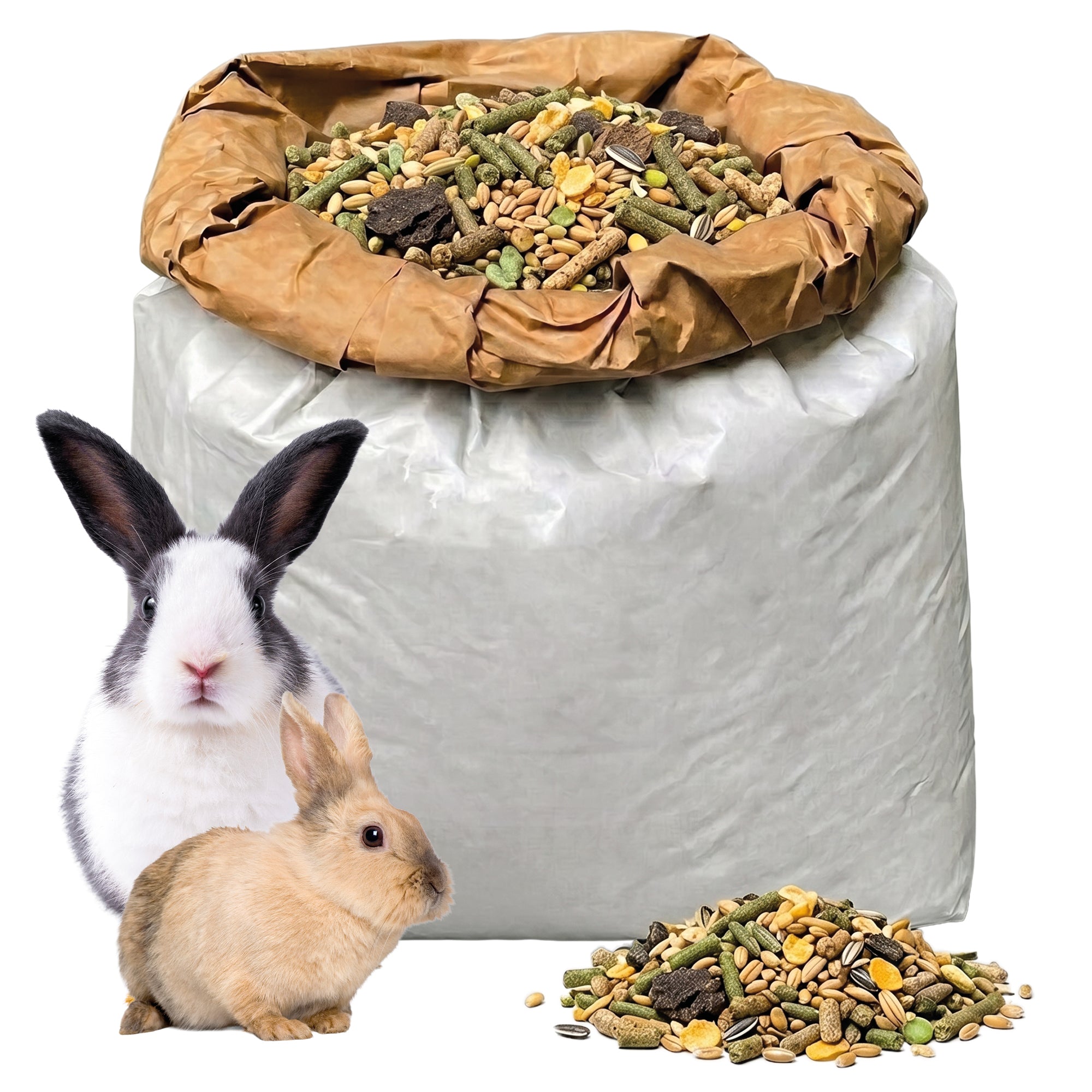 lutopets Gemengd Konijnenvoer | 20 kg