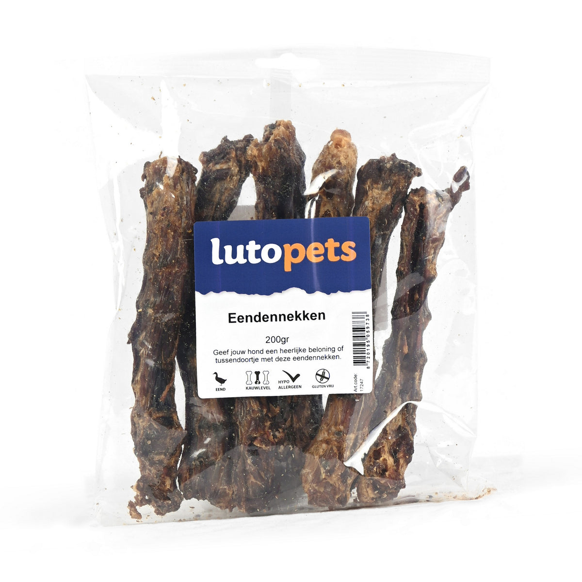 Lutopets Eendennekken 200 g