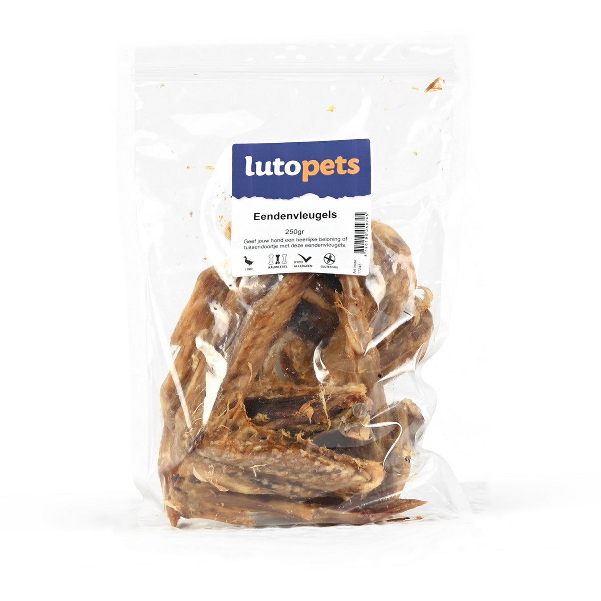 Lutopets Eendenvleugels 250 g