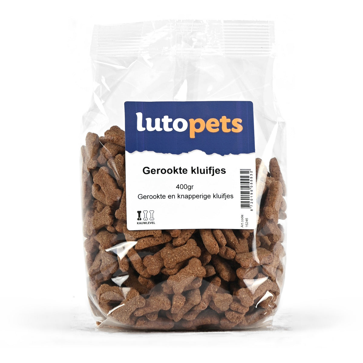 Lutopets Gerookte kluifjes 400 g