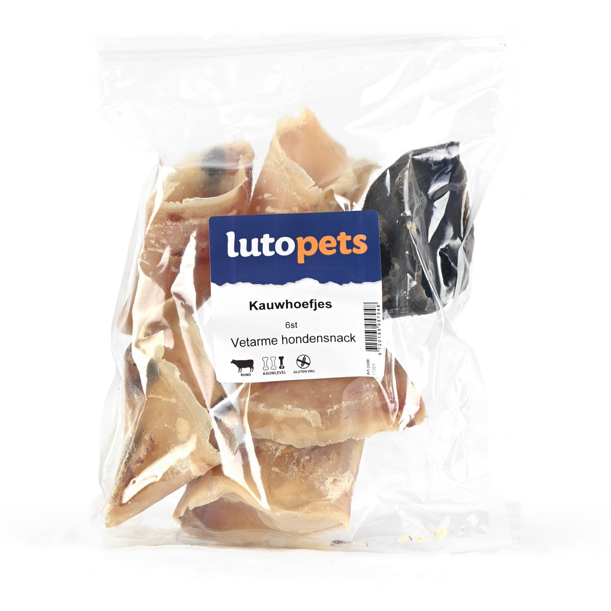 Lutopets Kauwhoefjes 6st
