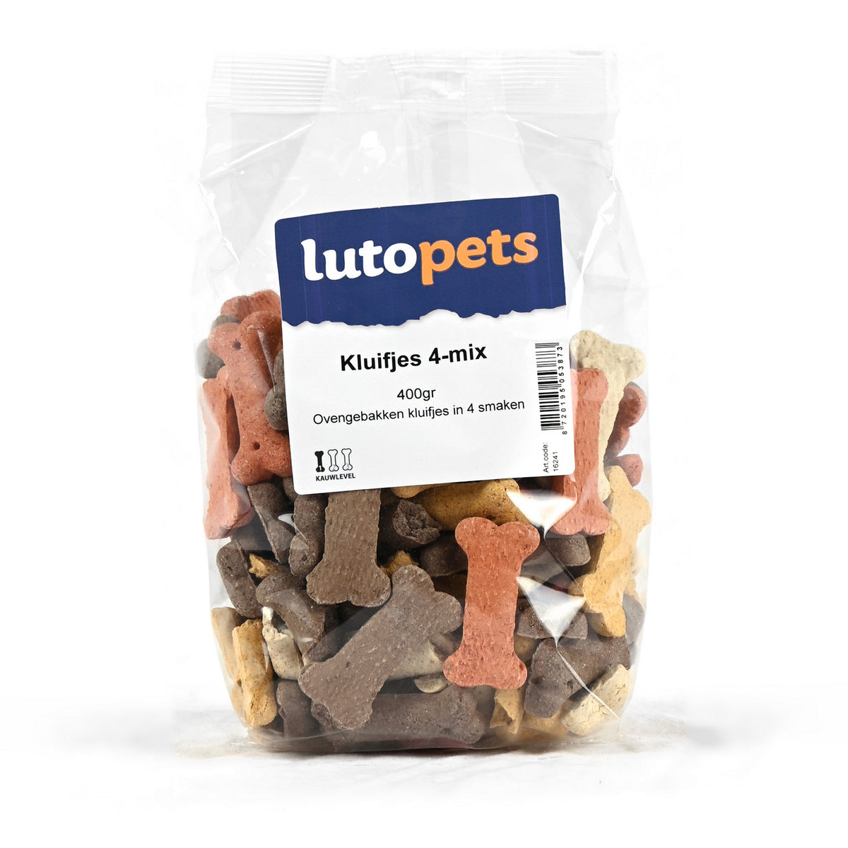 Lutopets Kluifjes 4-mix 400 g