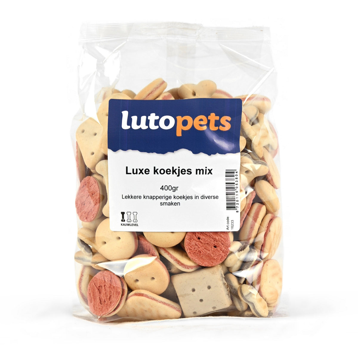 Lutopets Luxe koekjes mix 400 g