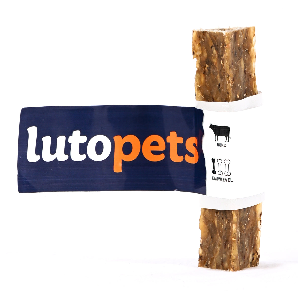 Lutopets Tri-bone forel + wilde kruiden 12 cm – kauwbotje, 4% forel (foto 2)
