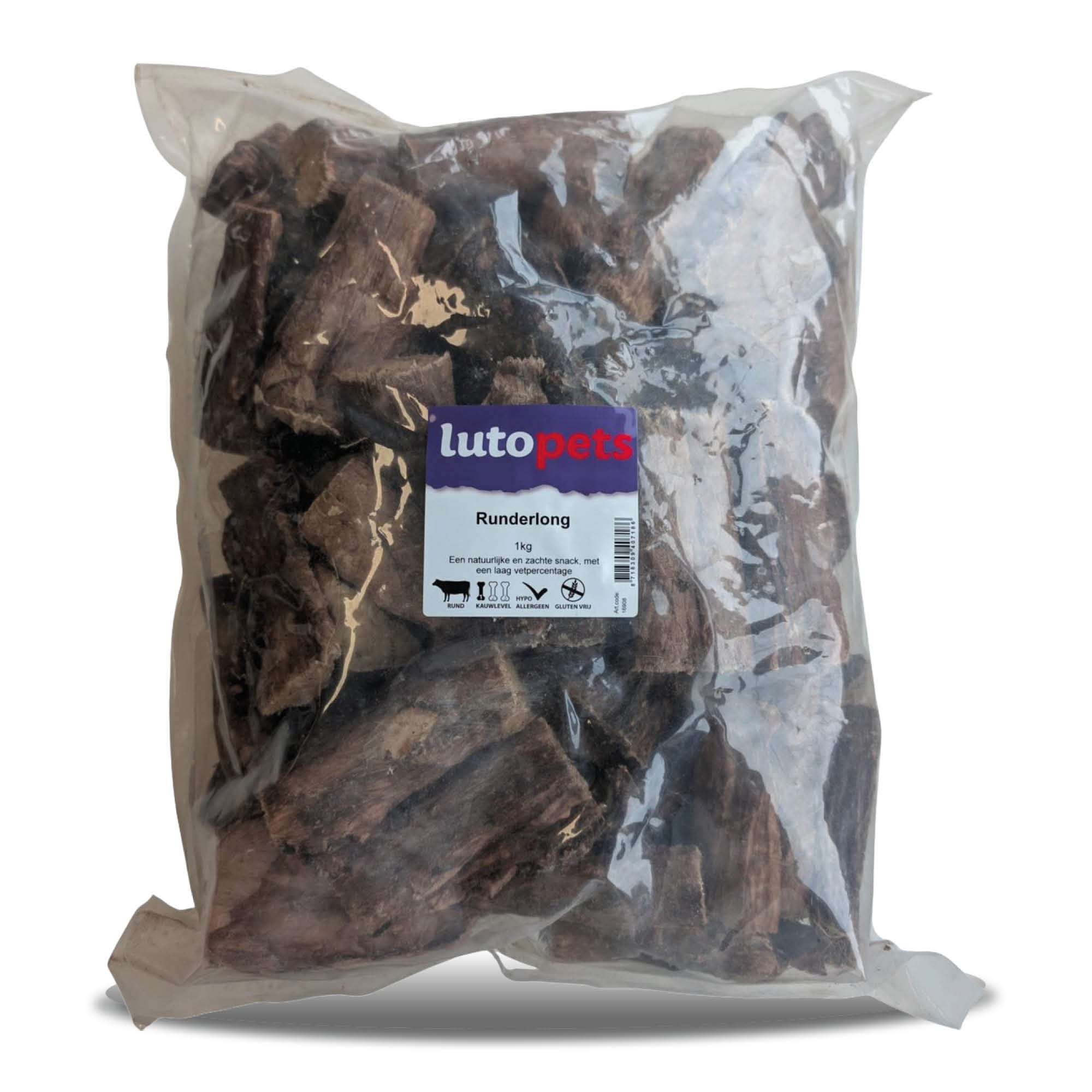 Lutopets Runderlong | 1 kg