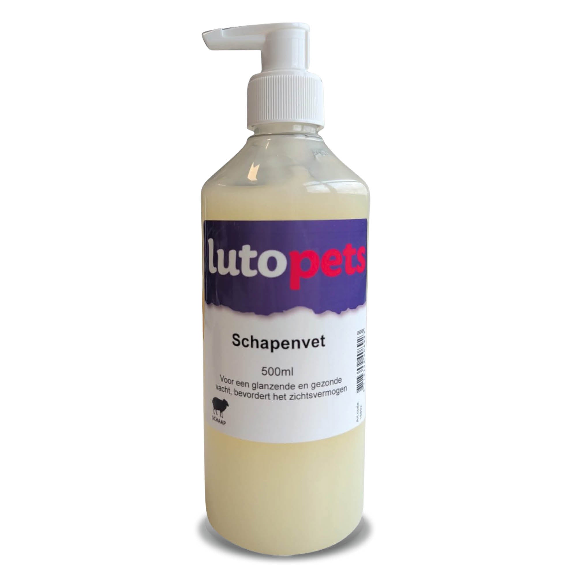 LutoPets Schapenvet 500 ml met vitamine A & D