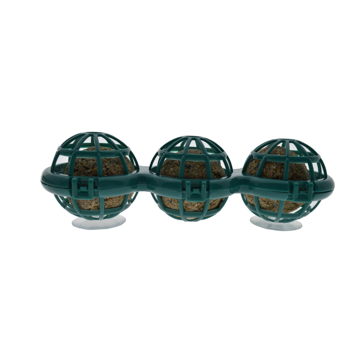 Tweetfeed Raamfeeder voor Mezenbol, kunststof mezenbolhouder van 7 x 23 cm met twee zuignappen voor op het raam, voor tuinvogels