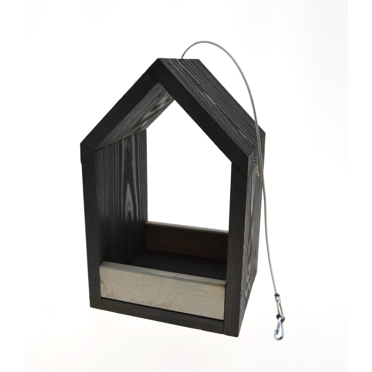 Tweetfeed Voederhuis Fenna, hangend voederhuisje van 14 x 17 x 27 cm met haakje voor een mezenbol, voor tuinvogels