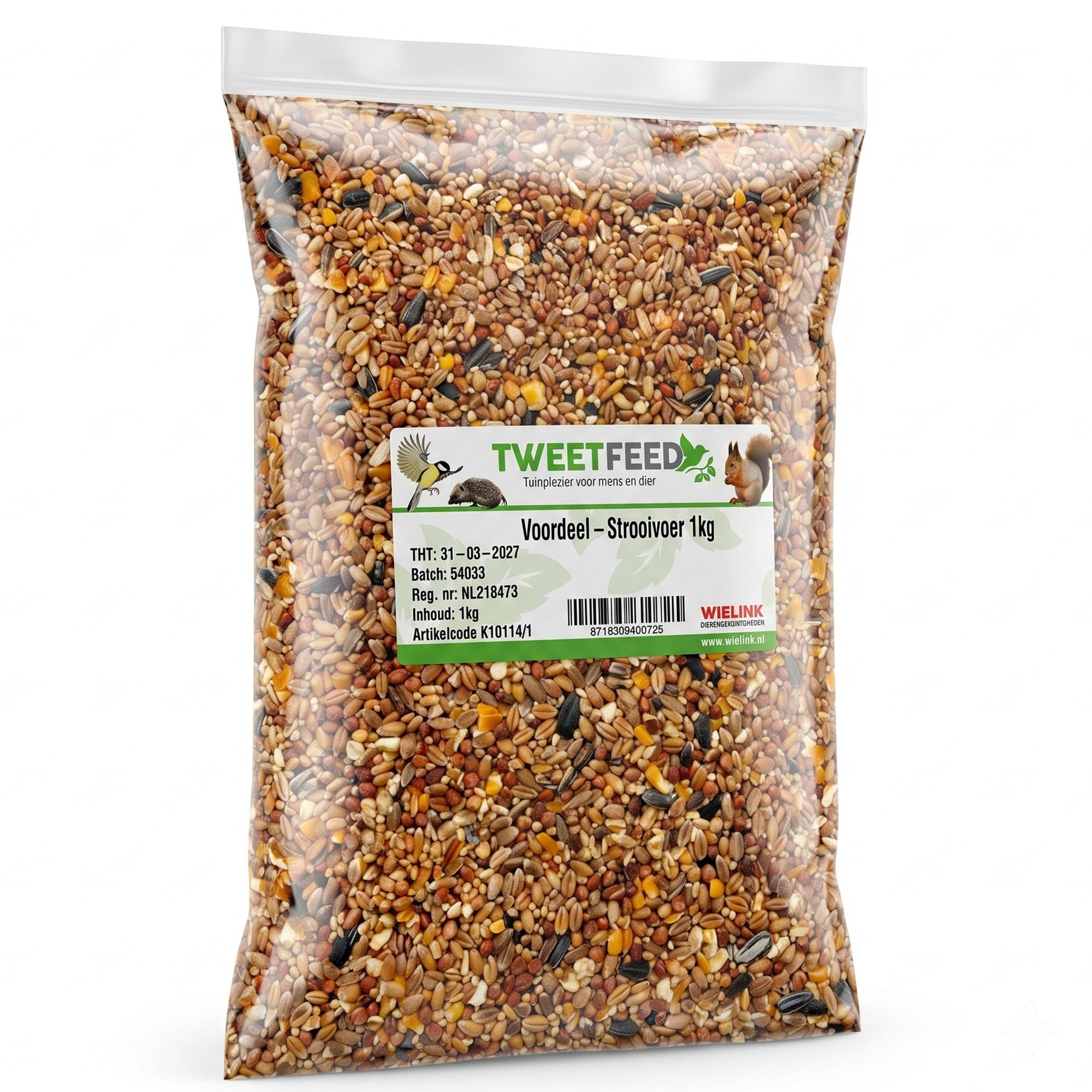 Tweetfeed Voordeel-strooivoer | 1 kg